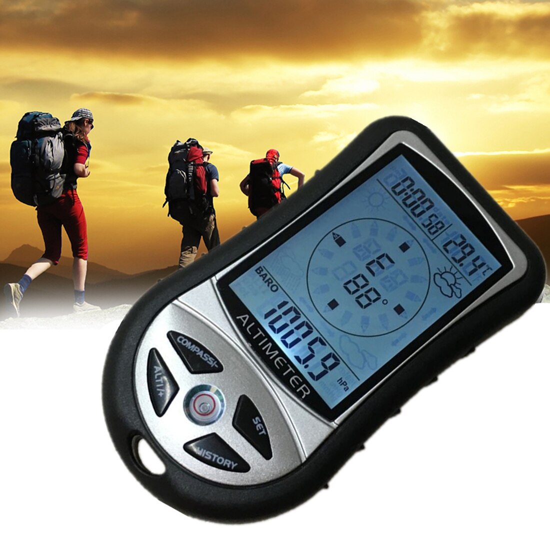 8-in-1 hand-held electronic altimeter Mountaineering portable fishing –  Scout Ridge Outdoors